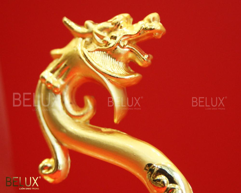 Bộ Ly Chén 12 Con Giáp Dát Vàng 24k
