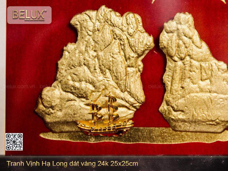 Tranh Vịnh Hạ Long Dát Vàng 24k