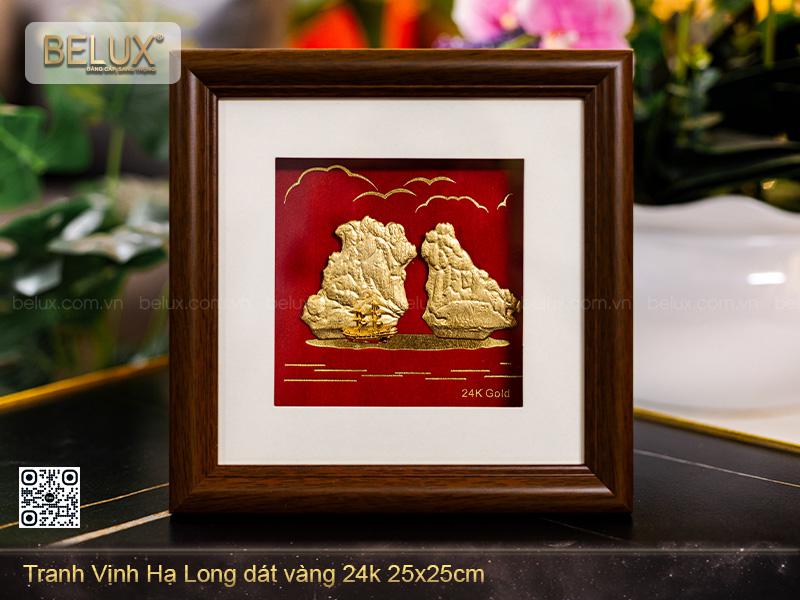 Tranh Vịnh Hạ Long Dát Vàng 24k