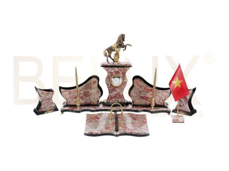 Bộ để bàn làm việc đá mẫu 2