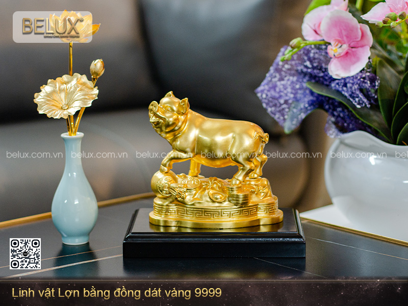 Tượng Linh Vật Hợi Phong Thủy Belux