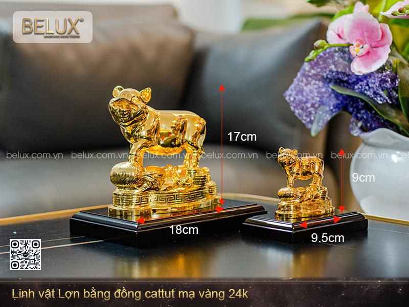 Tượng Linh Vật Hợi Phong Thủy Cao 17cm