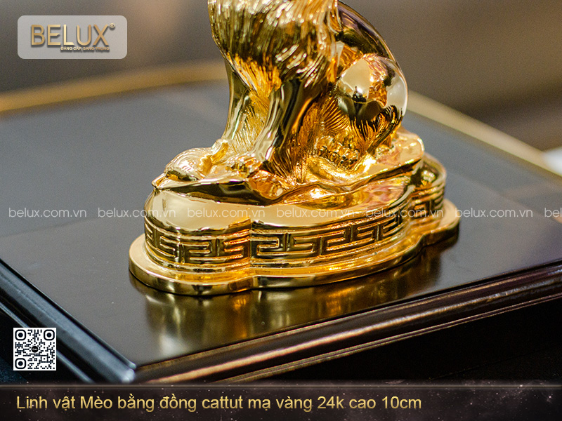 Tượng Linh Vật Mèo Phong Thủy Mẫu 1