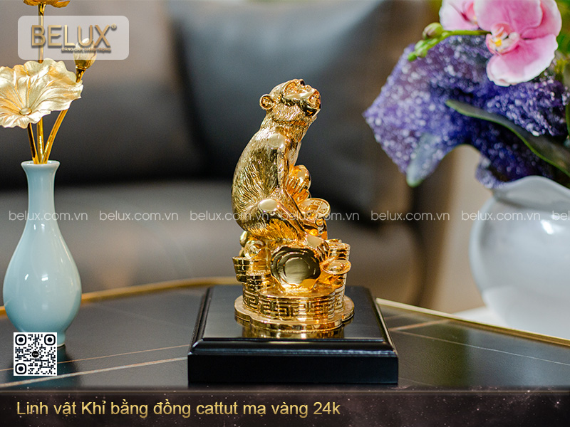 Tượng Linh Vật Khỉ Phong Thủy Mẫu 1