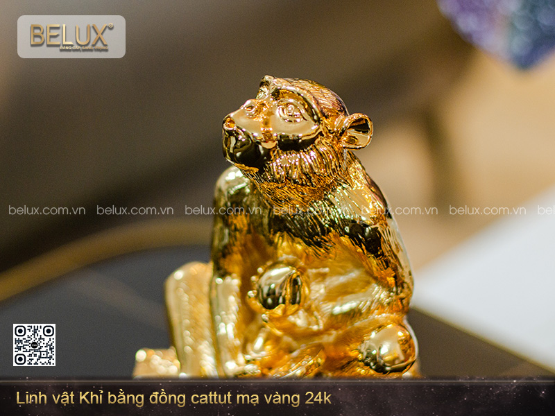 Tượng Linh Vật Khỉ Phong Thủy Mẫu 1