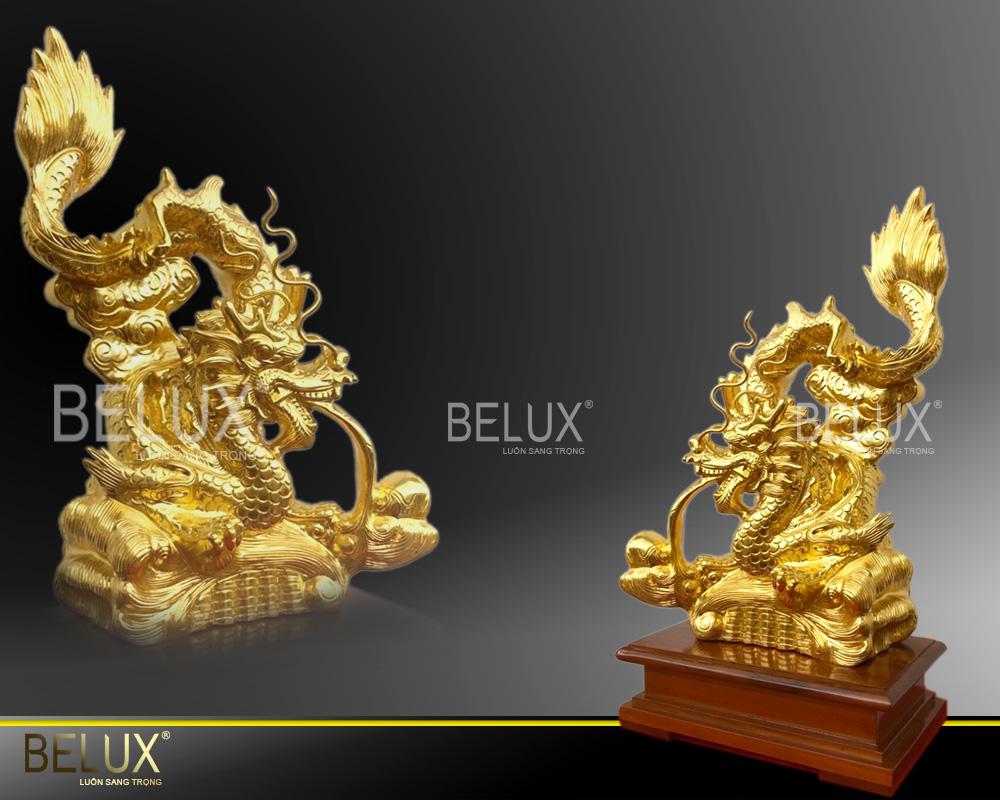 Tượng Linh Vật 12 Con Giáp Thếp Vàng 9999