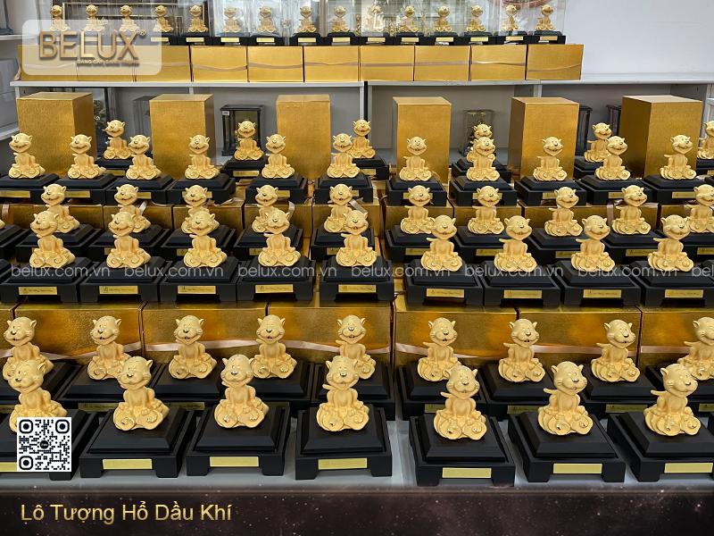 Lô tượng hổ dát vàng 24k đặt theo đơn yêu cầu
