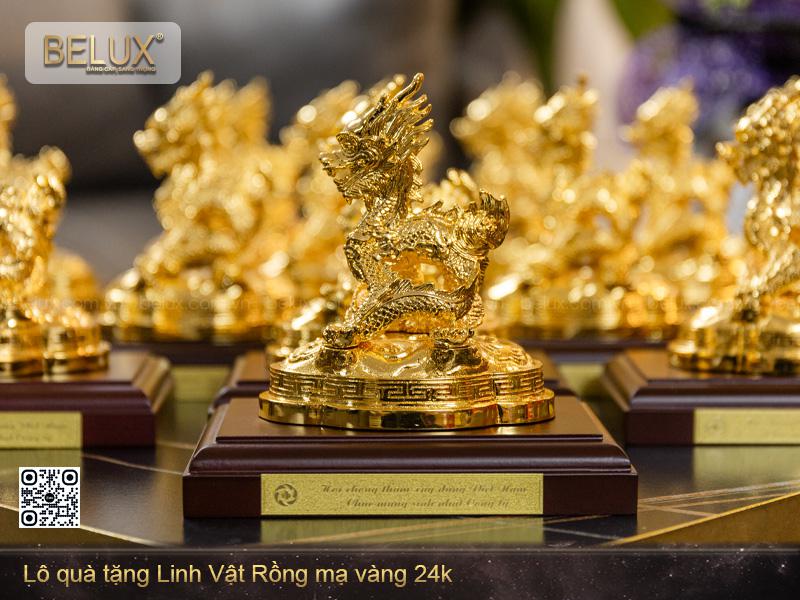 Lô tượng rồng mạ vàng đặt theo yêu cầu