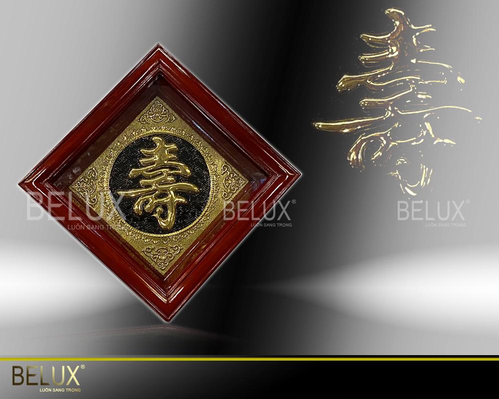 Tranh Phúc Lộc Thọ chữ Hán