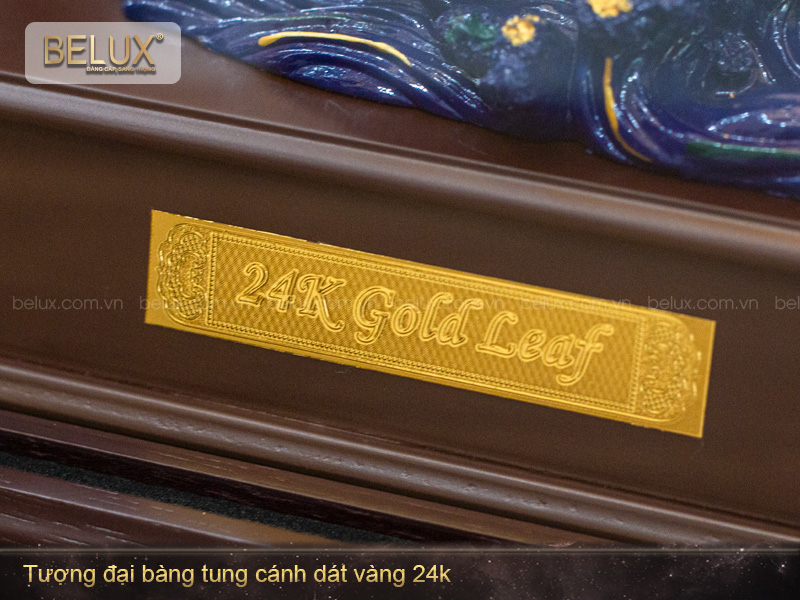 Tượng Đại Bàng tung cánh dát vàng 24k