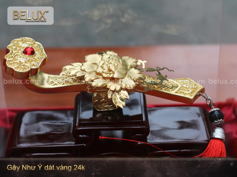 Gậy Như Ý Dát Vàng 24k