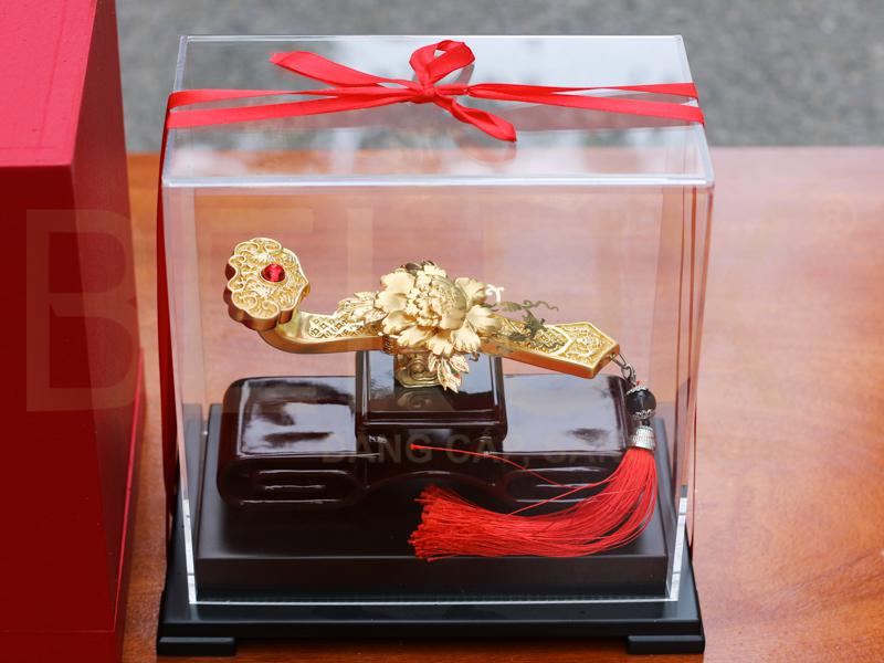 Gậy Như Ý Dát Vàng 24k