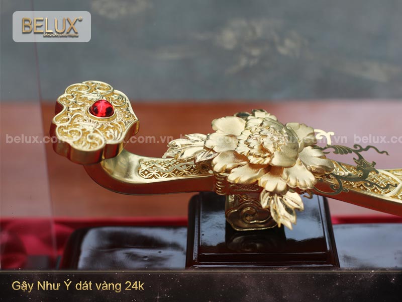 Gậy Như Ý Dát Vàng 24k