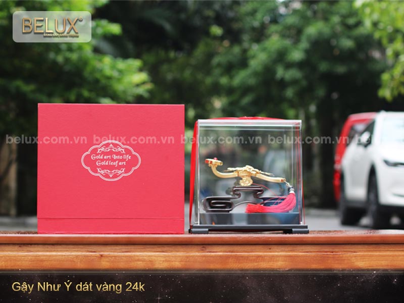 Gậy Như Ý Dát Vàng 24k