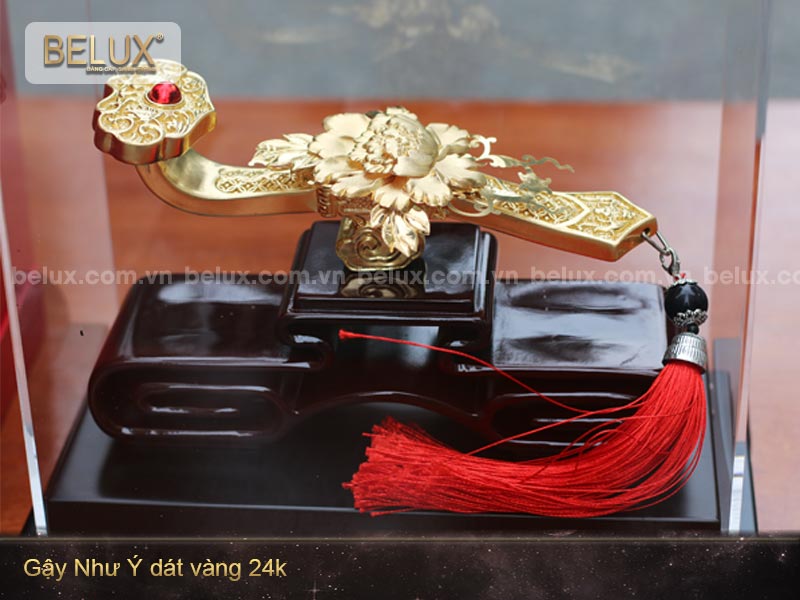 Gậy Như Ý Dát Vàng 24k