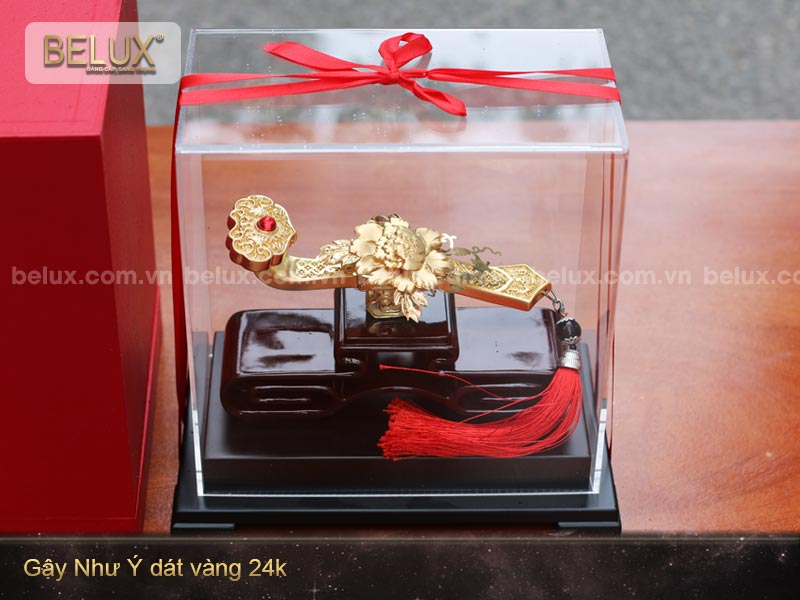 Gậy Như Ý Dát Vàng 24k