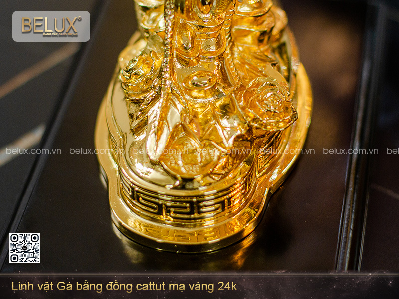 Tượng linh vật gà phong thủy – quà tặng cao cấp Belux