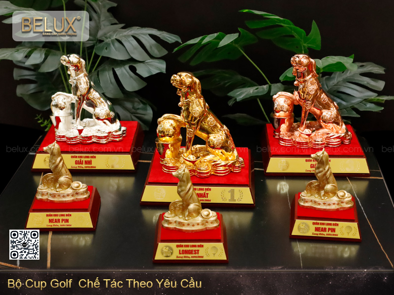 Bộ Cup Golf 1982 Chế Tác Theo Yêu Cầu